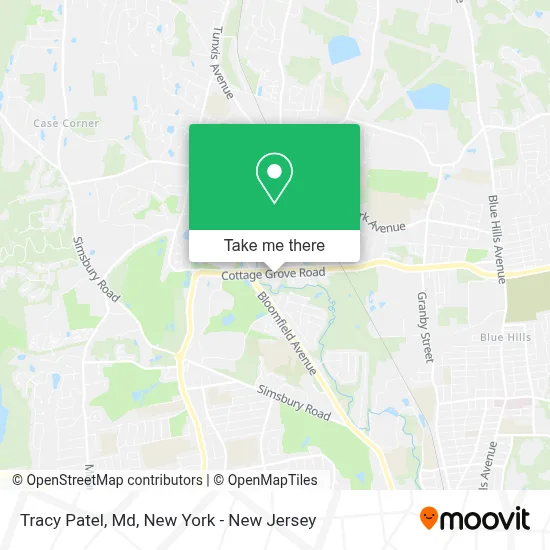 Tracy Patel, Md map