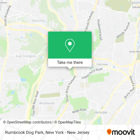 Rumbrook Dog Park map