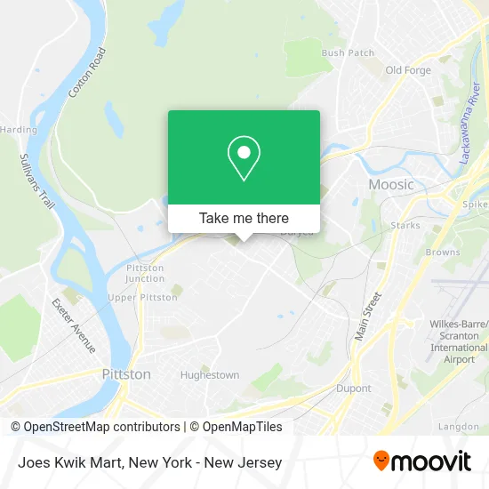Joes Kwik Mart map
