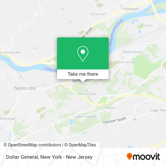 Dollar General map