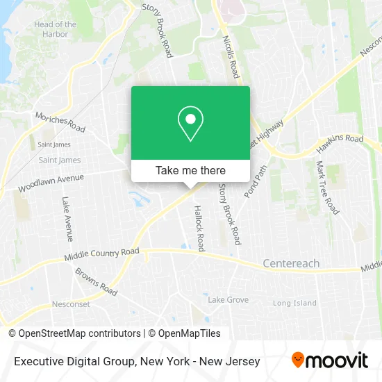 Executive Digital Group map