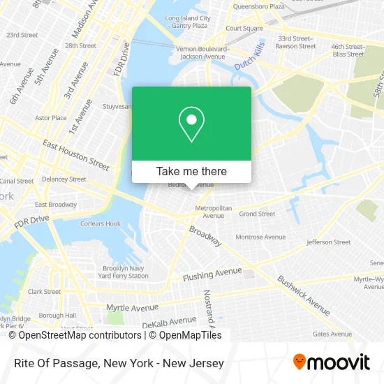 Rite Of Passage map