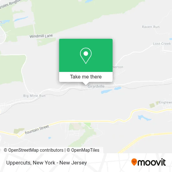 Uppercuts map