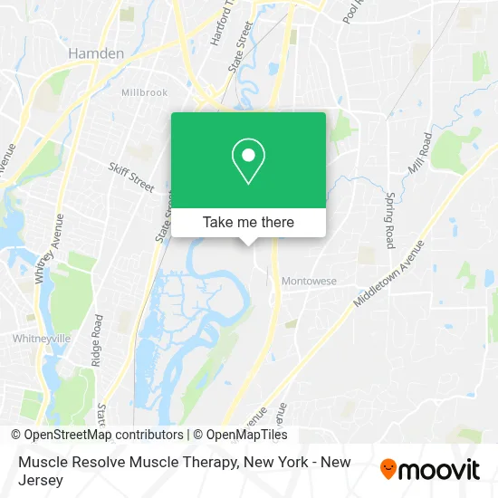 Muscle Resolve Muscle Therapy map
