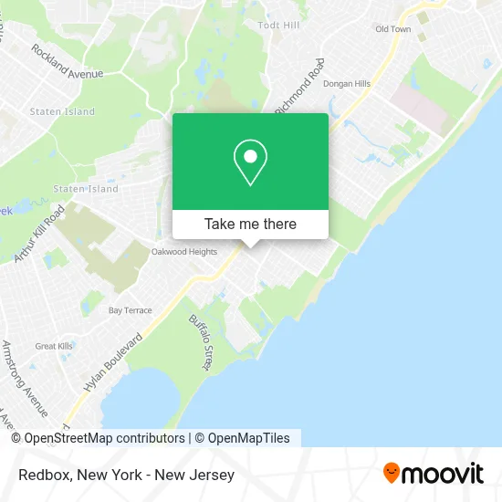 Redbox map