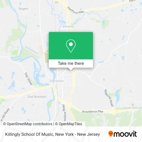 Killingly School Of Music map