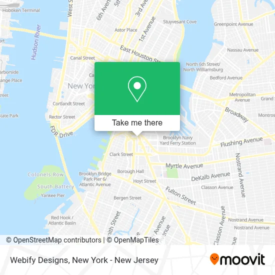 Webify Designs map