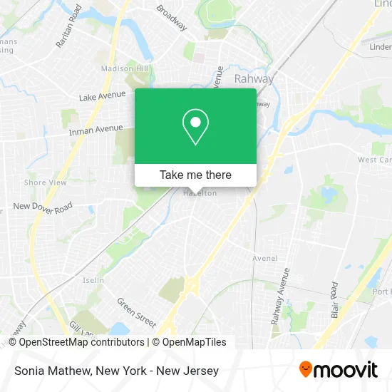 Sonia Mathew map
