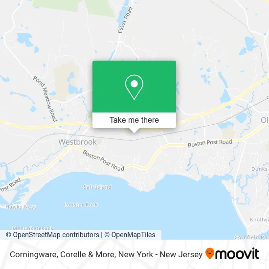 Corningware, Corelle & More map