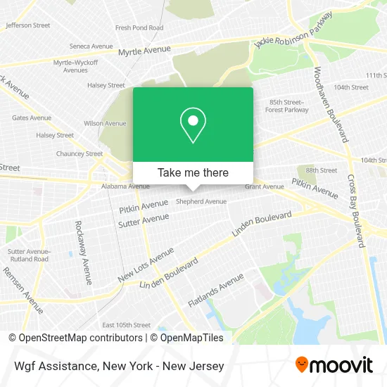 Wgf Assistance map