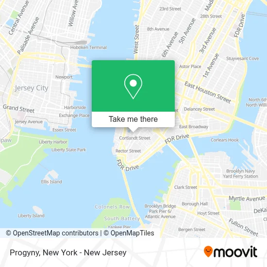 Progyny map