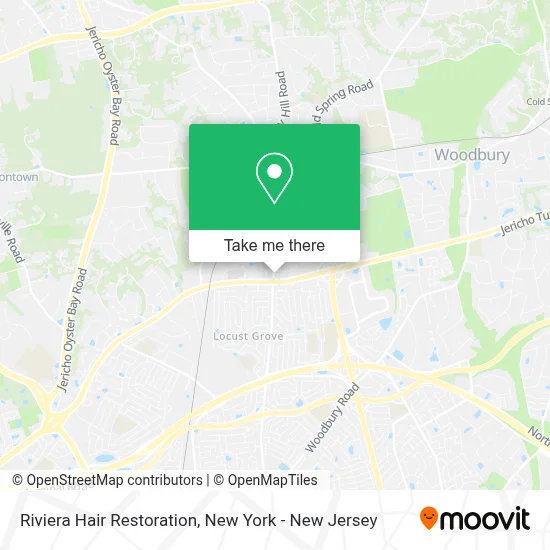 Riviera Hair Restoration map
