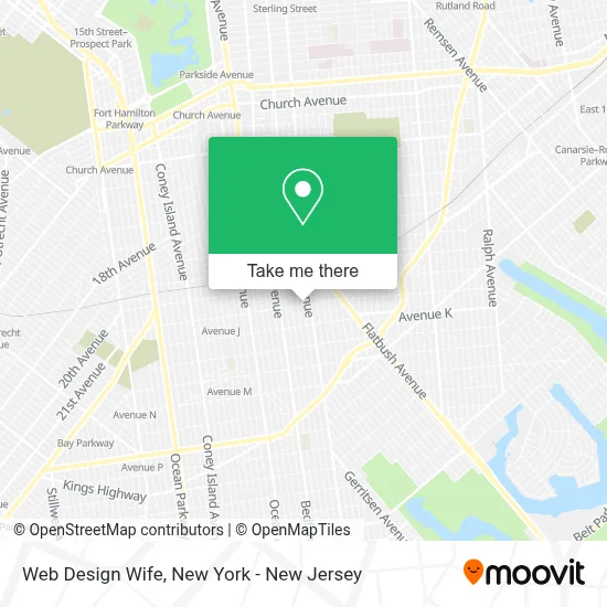 Web Design Wife map