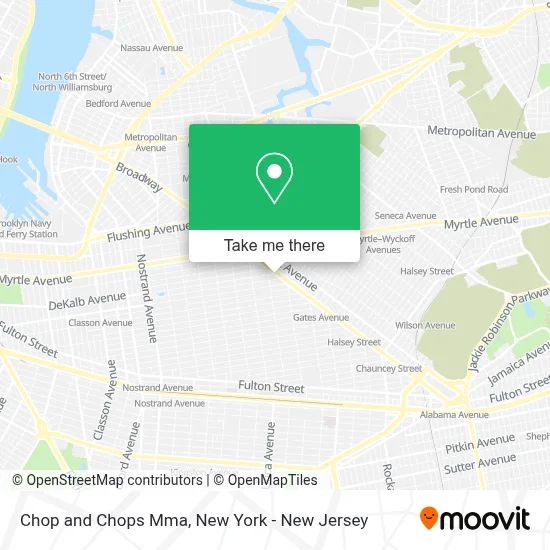 Chop and Chops Mma map