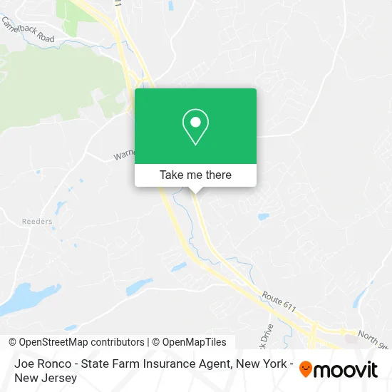 Joe Ronco - State Farm Insurance Agent map