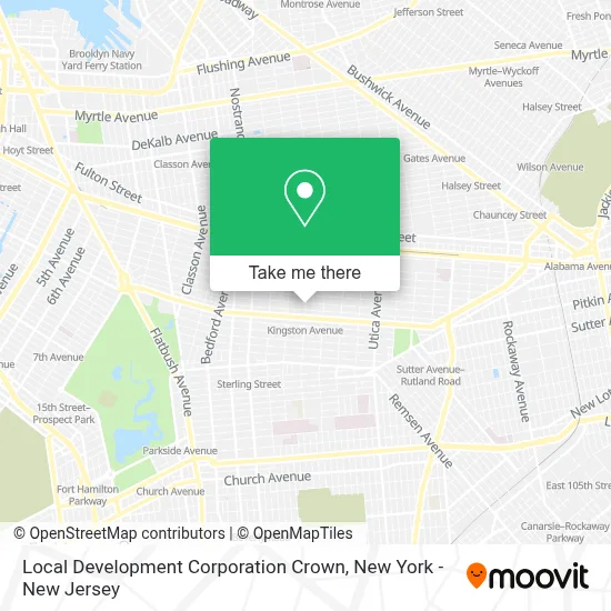 Local Development Corporation Crown map