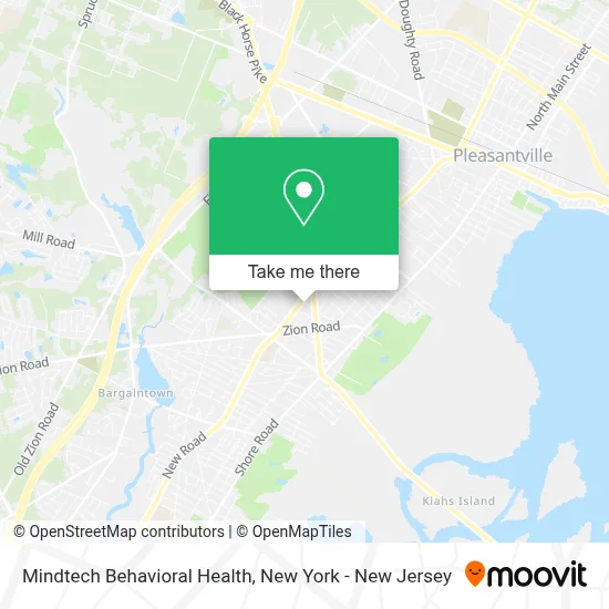 Mindtech Behavioral Health map