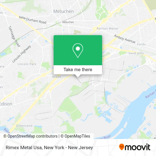 Rimex Metal Usa map