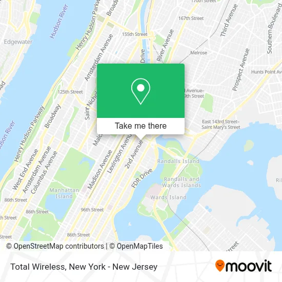 Total Wireless map