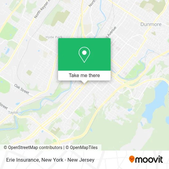 Erie Insurance map