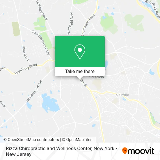 Rizza Chiropractic and Wellness Center map