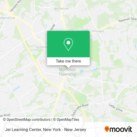 Jei Learning Center map