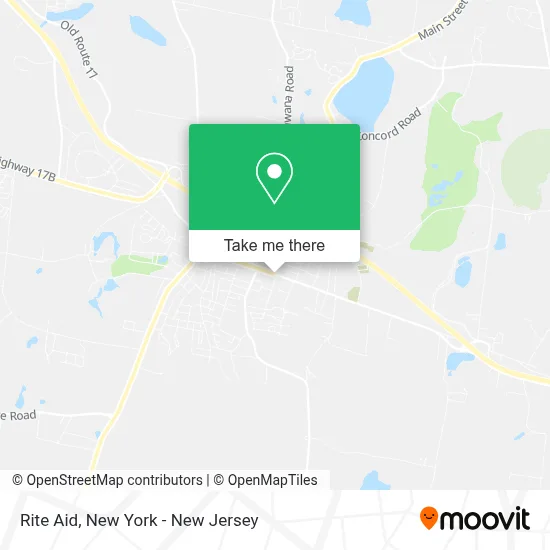 Rite Aid map