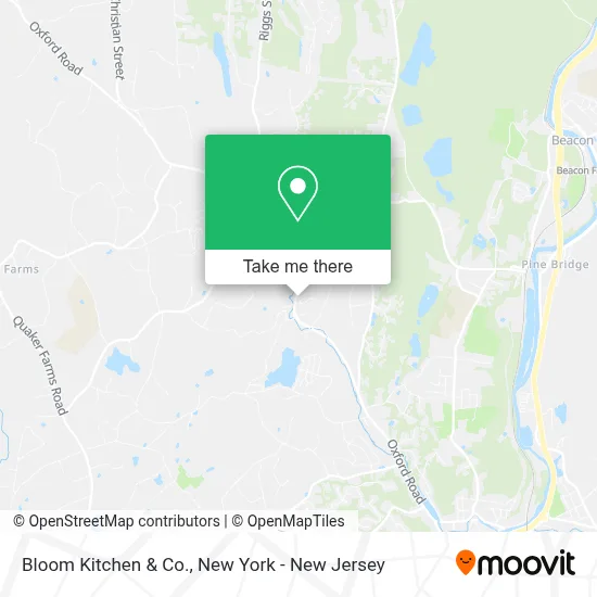 Bloom Kitchen & Co. map