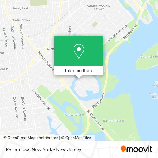 Rattan Usa map