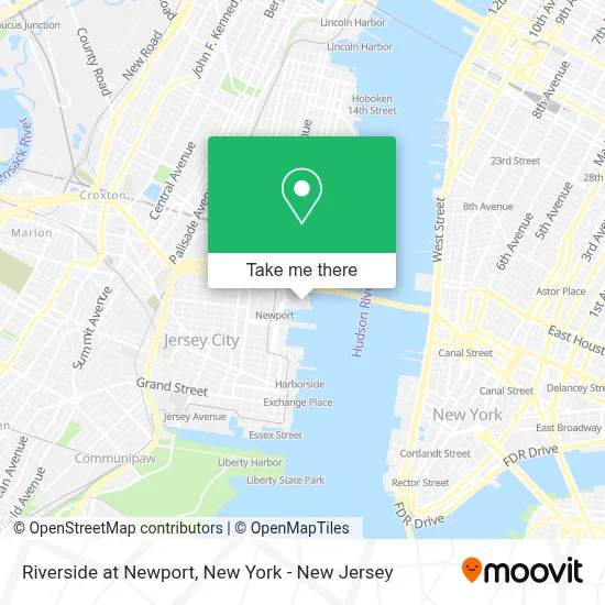 Riverside at Newport map