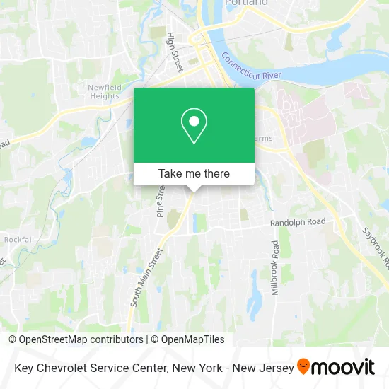 Key Chevrolet Service Center map