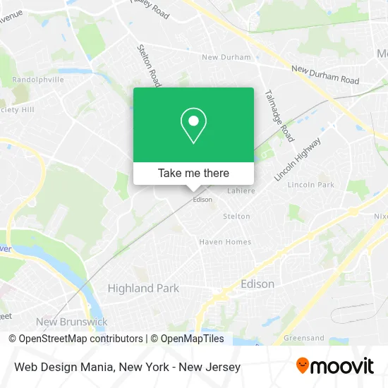 Web Design Mania map
