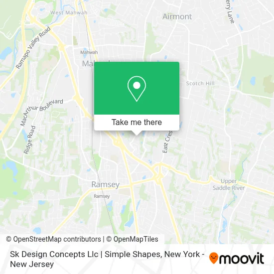 Sk Design Concepts Llc | Simple Shapes map