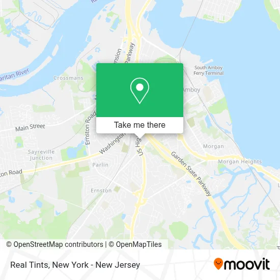 Real Tints map