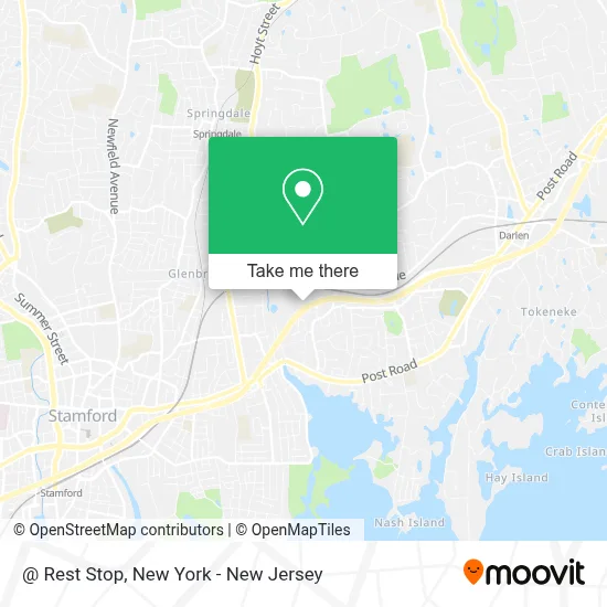 @ Rest Stop map
