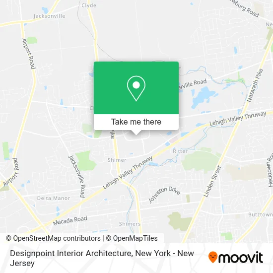Designpoint Interior Architecture map