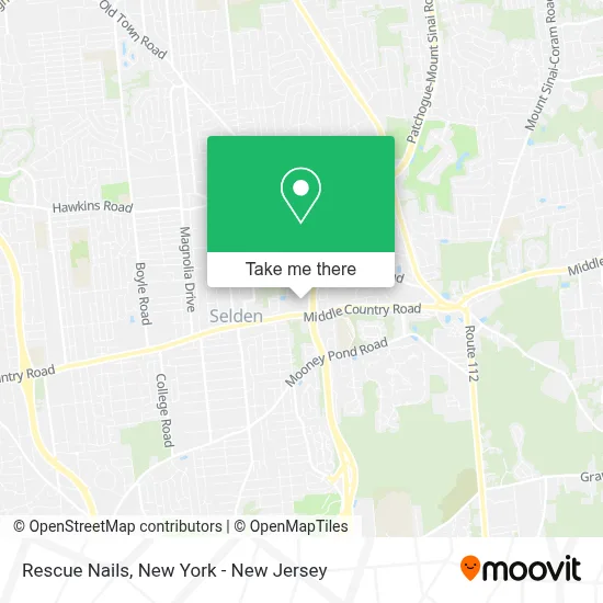 Rescue Nails map