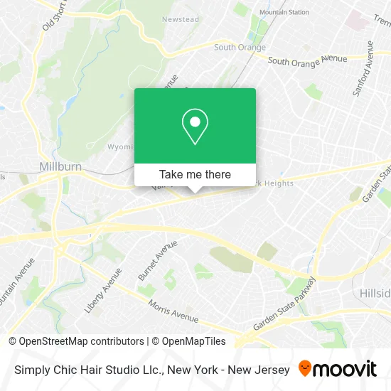 Simply Chic Hair Studio Llc. map