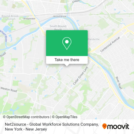 Net2source - Global Workforce Solutions Company map