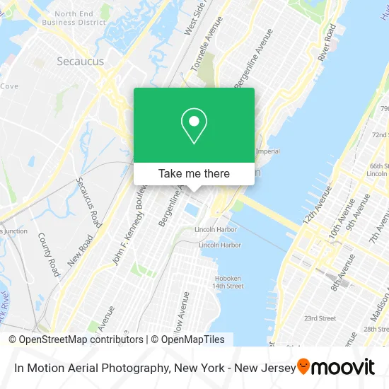 In Motion Aerial Photography map