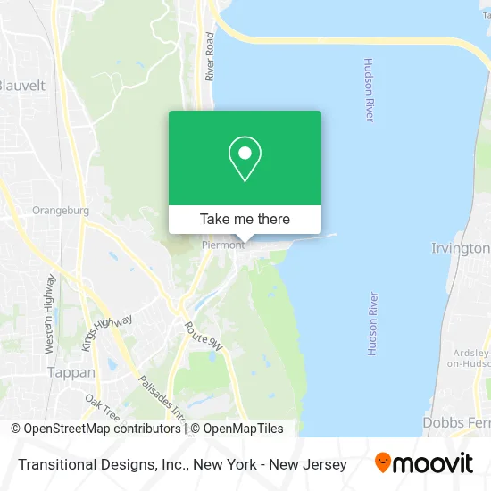 Transitional Designs, Inc. map