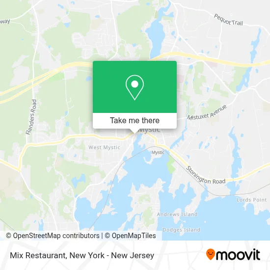 Mix Restaurant map
