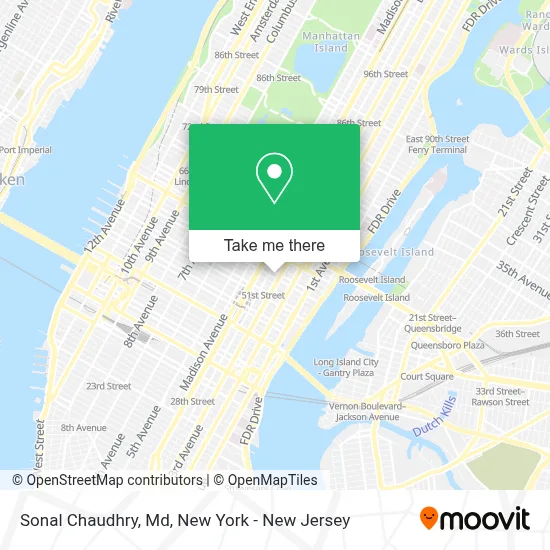 Sonal Chaudhry, Md map