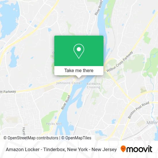 Amazon Locker - Tinderbox map