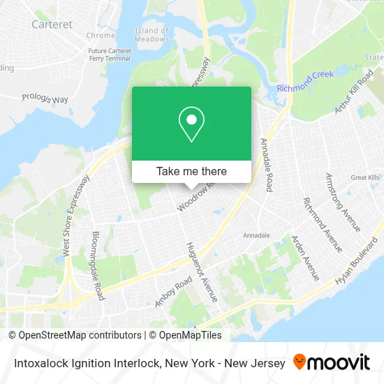 Intoxalock Ignition Interlock map