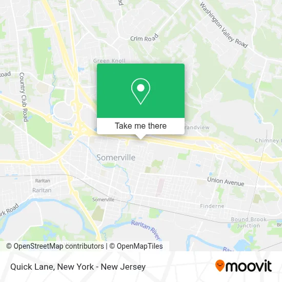 Quick Lane map