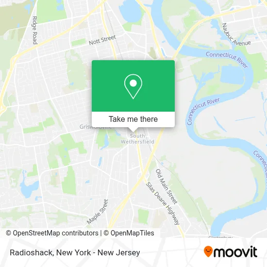 Radioshack map