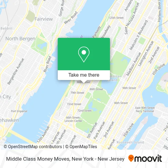 Middle Class Money Moves map