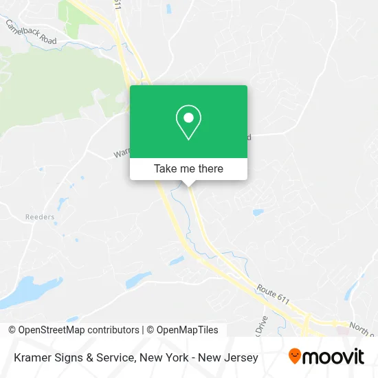 Kramer Signs & Service map