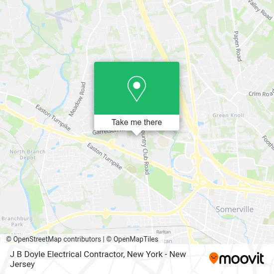 J B Doyle Electrical Contractor map